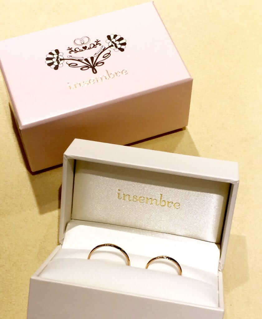 2人で10万円予算のパイロット結婚指輪インセンブレ