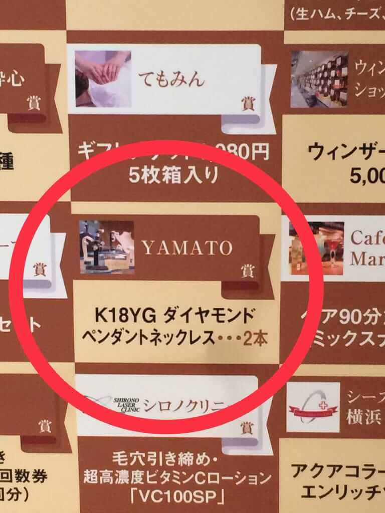 YAMATO賞 千本引き抽選会 横浜スカイビル