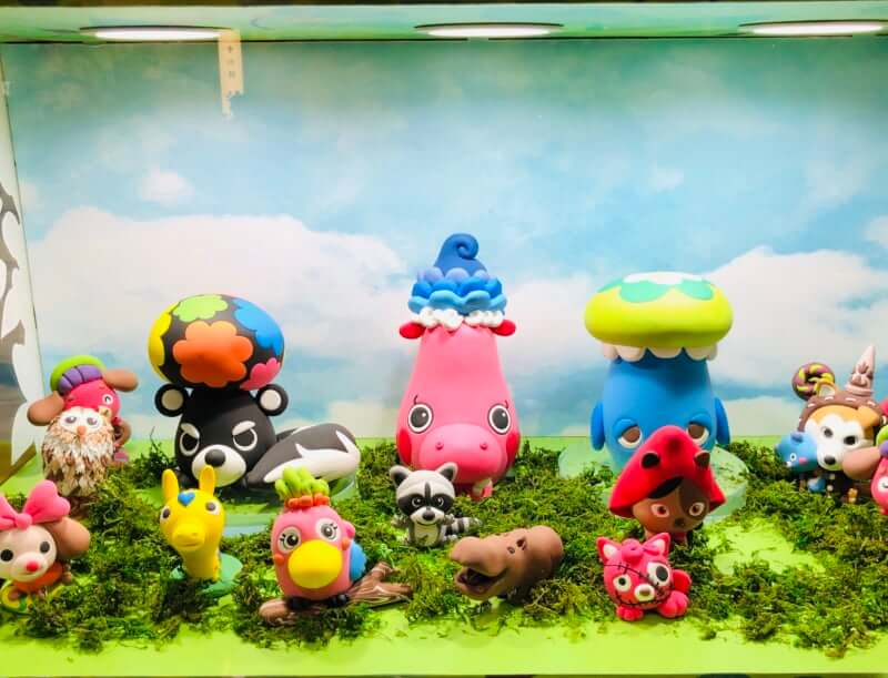 横浜スカイビルおちゃっぴ粘土アート展